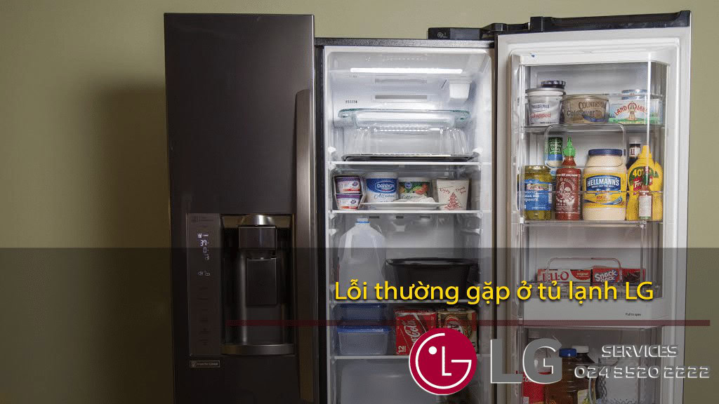 LG refrigerator common fault repair in Vietnam.