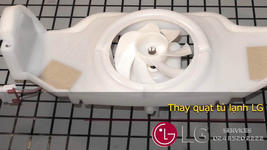 Replacement LG Refrigerator Fan Blades for LG cooling systems, original spare parts for optimal performance.