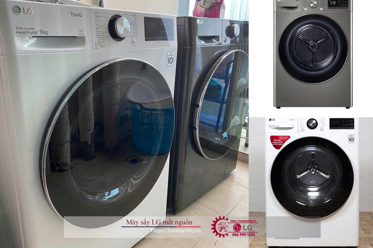 Efficient LG washing machines with warranty in Vietnam, including models with Dryers and Heat Pumps, offering reliable performance and after-sales service.